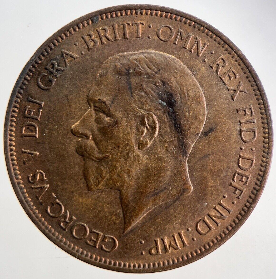1936 George V One Penny Coin | Very High Grade