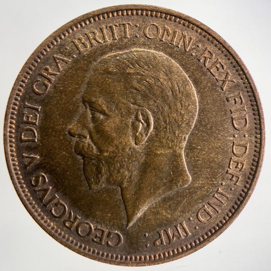 1936 George V One Penny Coin | Very High Grade
