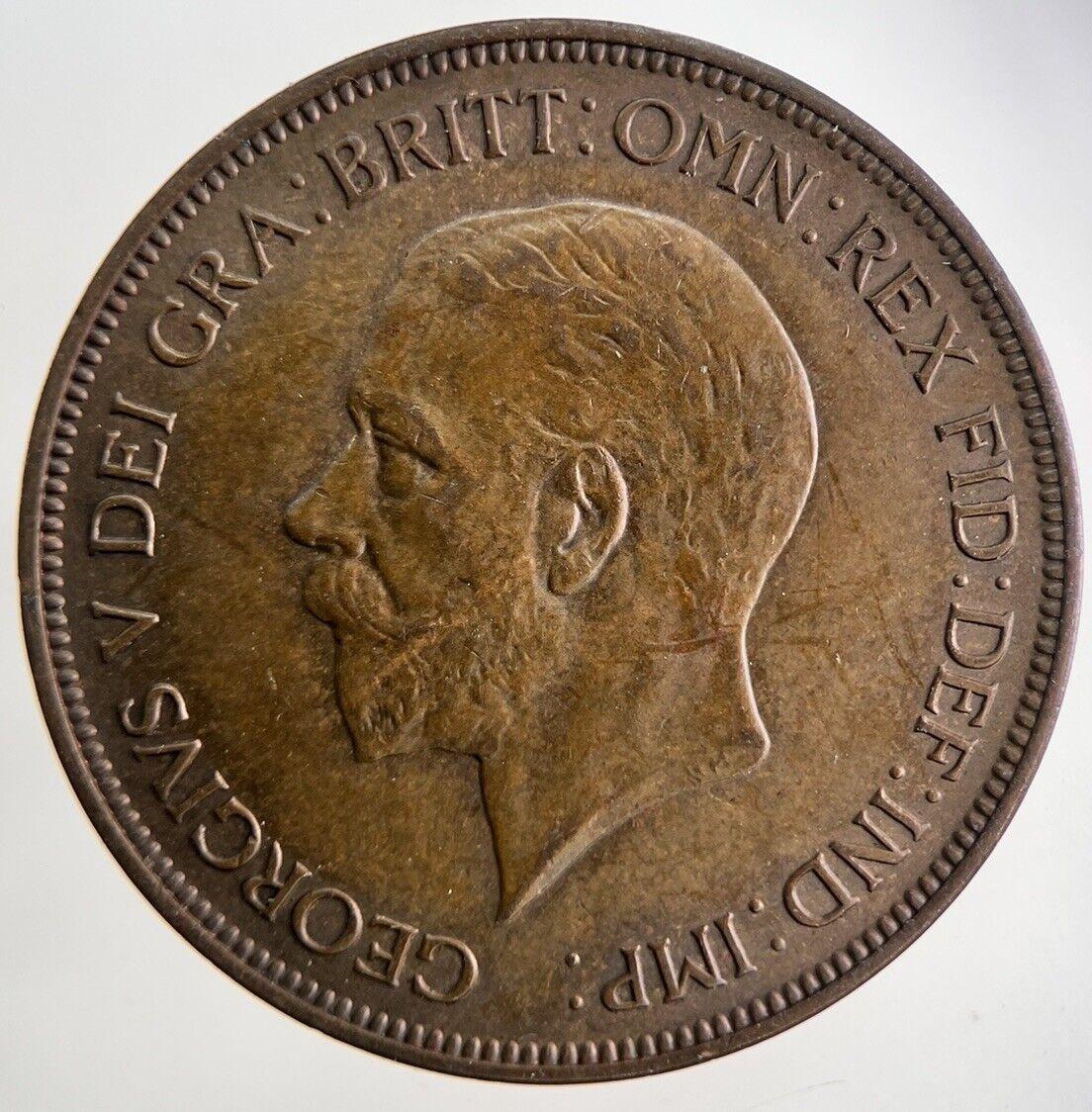 1936 George V One Penny Coin | Very High Grade