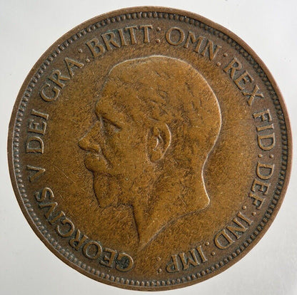 1936 George V One Penny Coin | Fine Collectable Grade