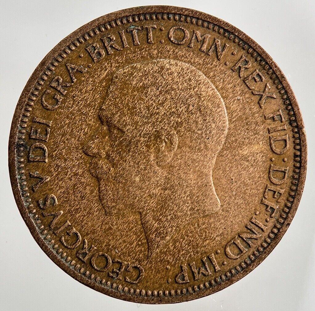 1936 George V Half-Penny Coin | Fine Collectable Grade