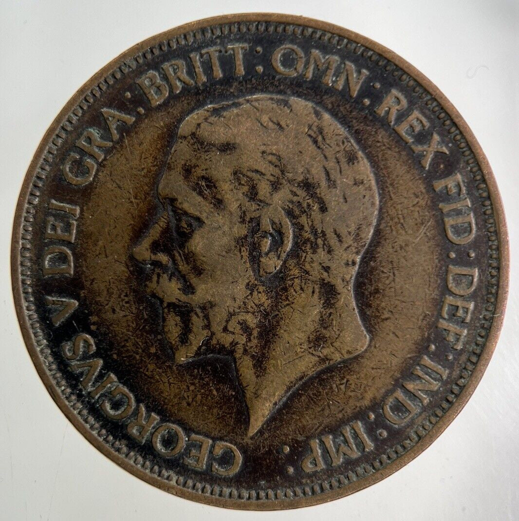 1936 George V One Penny Coin | Fine Collectable Grade