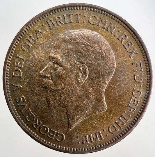 1936 George V One Penny Coin | Very High Grade