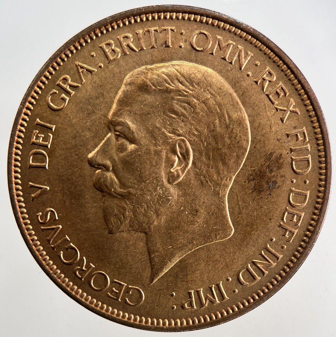1936 George V One Penny Coin | Very High Grade