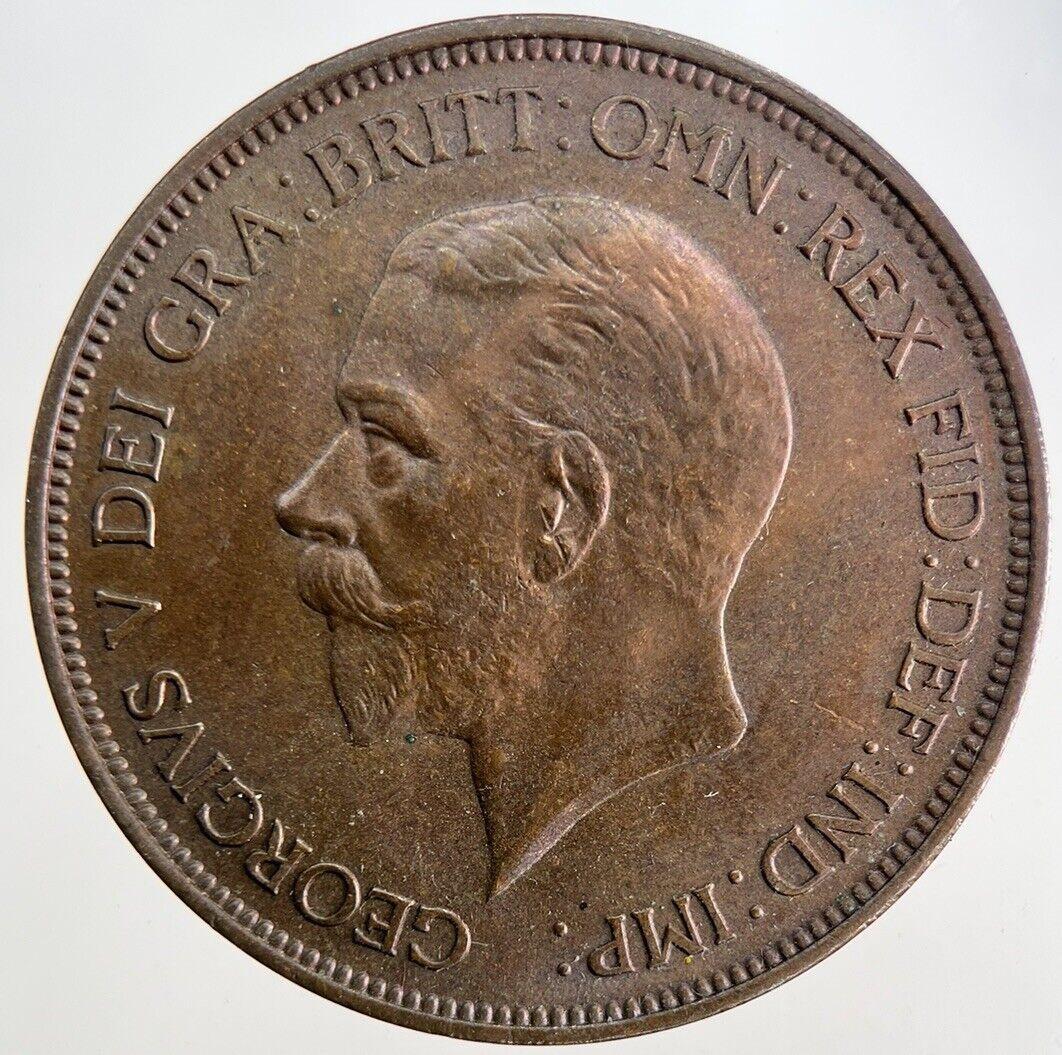 1936 George V One Penny Coin | Very High Grade