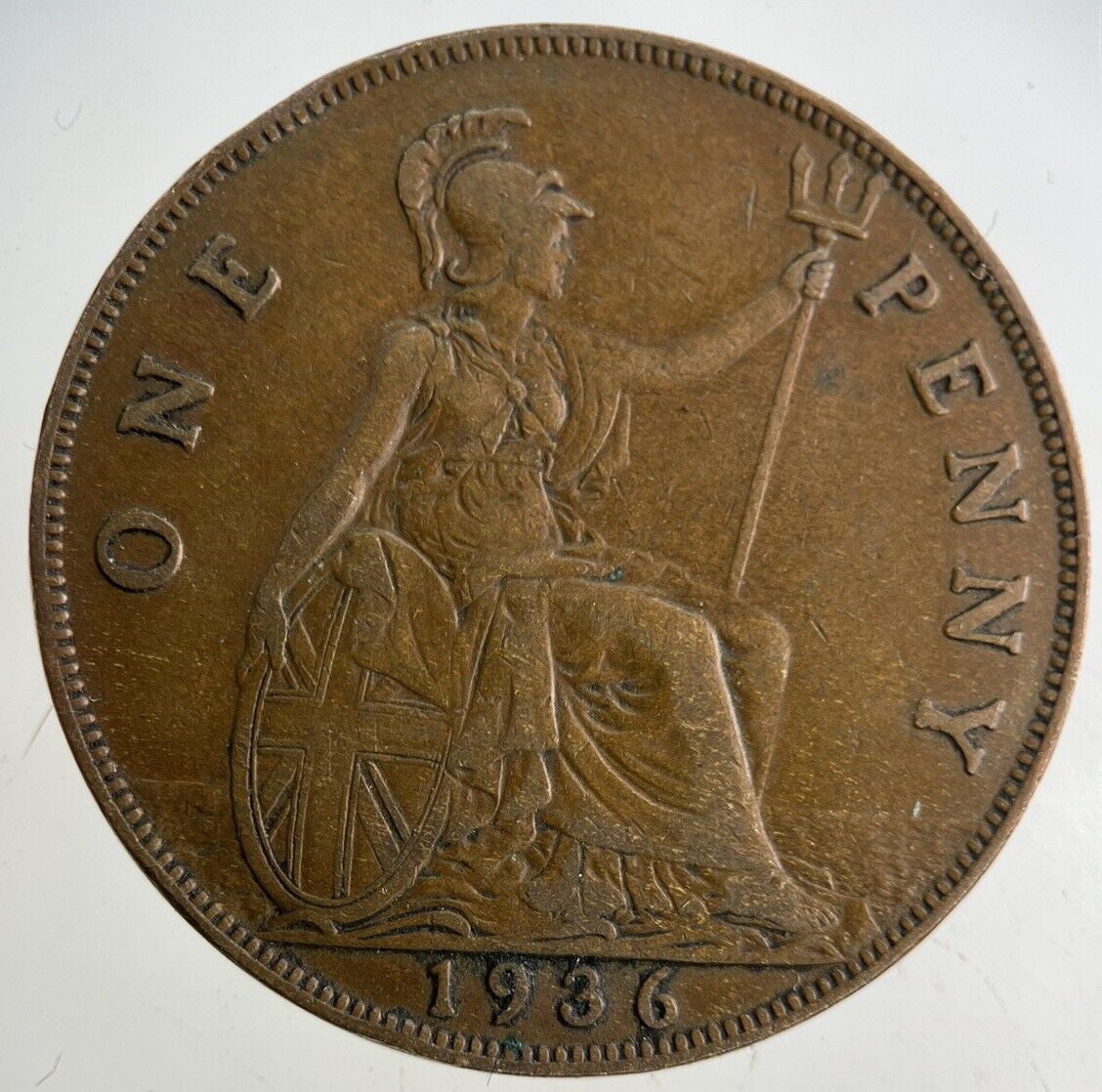 1936 George V One Penny Coin | Fine Collectable Grade