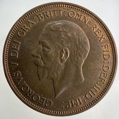1936 George V One Penny Coin | Very Fine Grade