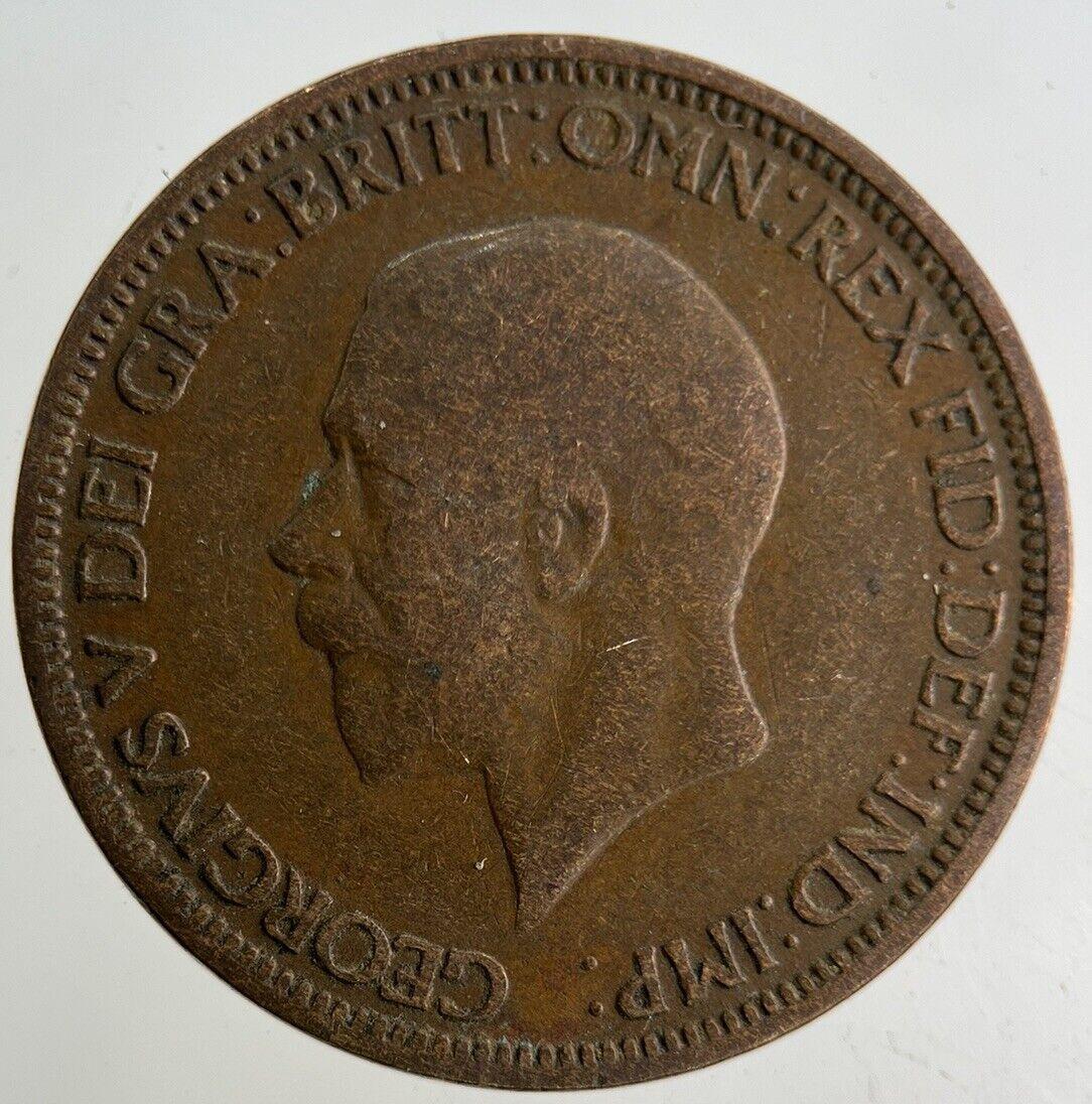 1936 George V Half-Penny Coin | Collectable Grade
