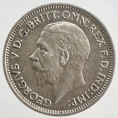1936 George V Sixpence Silver Coin | Very High Grade | a4851