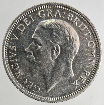 1936 George V Shilling Silver Coin | Very High Grade