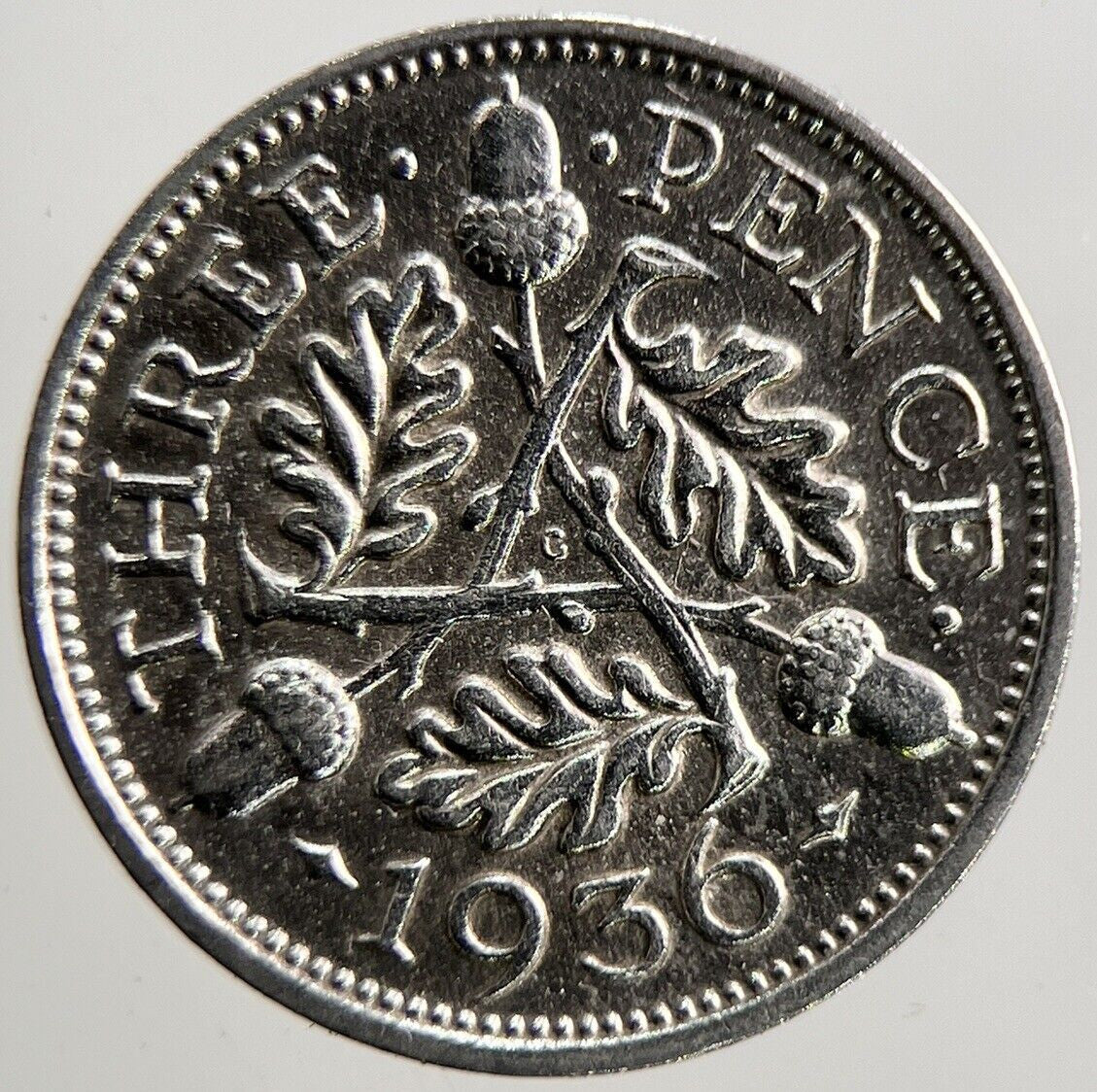 1936 George V Threepence Silver Coin | Very High Grade | a3714