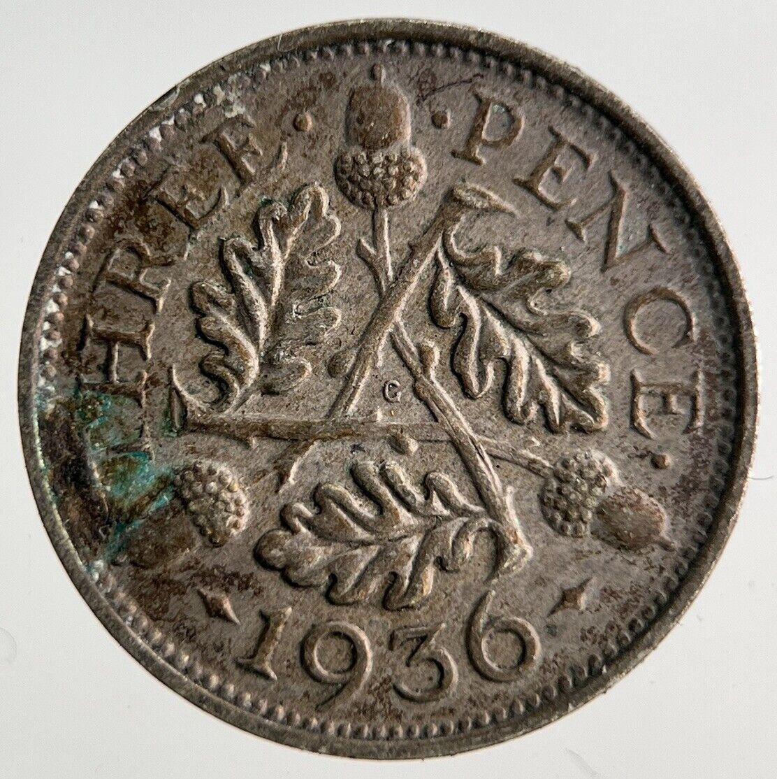 1936 George V Threepence Silver Coin | Very High Grade
