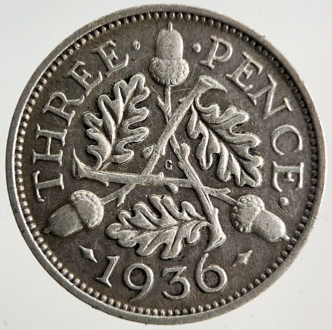 1936 George V Threepence Silver Coin | Collectable Grade