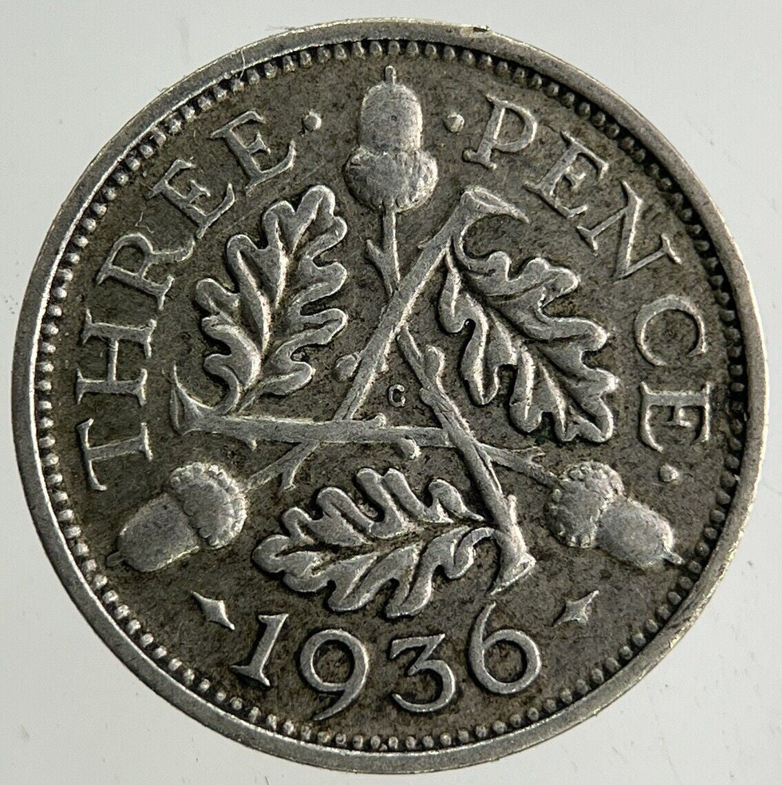 1936 George V Threepence Silver Coin | Collectable Grade
