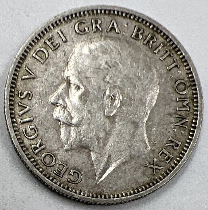 1936 Shilling | British Silver Coin | George V | Fine Collectable Grade | a917