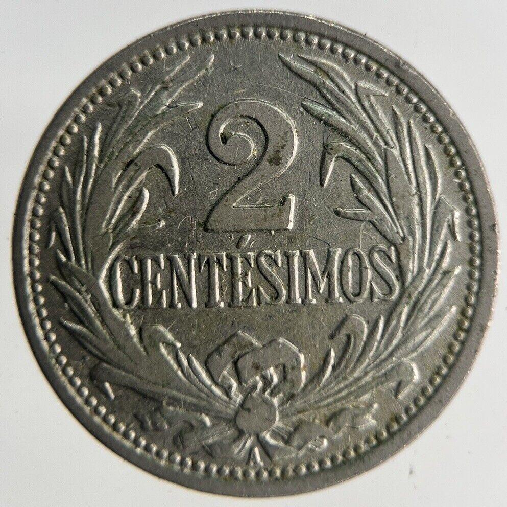 1936 Uruguay 2 Centesimos Coin | Fine Collectable Grade