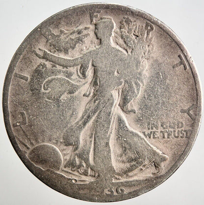 1936 US Half-Dollar Walking Liberty Silver Coin | Fair Grade | a1151