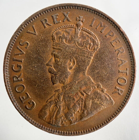 1936 South Africa One Penny Coin | Fine Collectable Grade