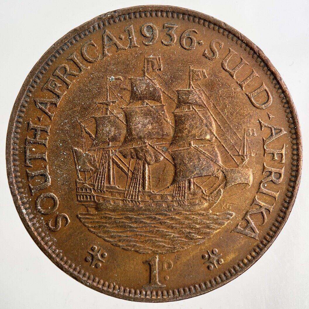 1936 South Africa One Penny Coin | Fine Collectable Grade