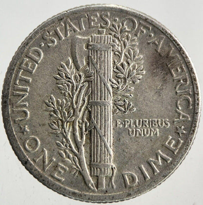 1936 US USA Mercury Dime Silver Coin | Fine Collectable Grade