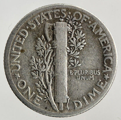 1936 US USA Mercury One Dime Silver Coin | Collectable Grade