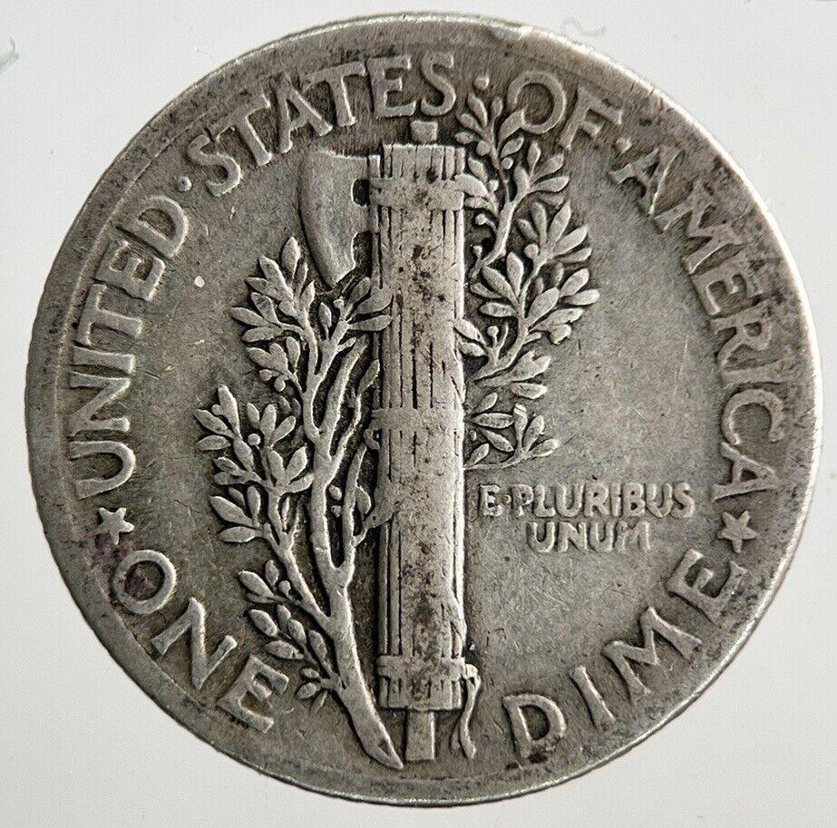 1936 US USA Mercury One Dime Silver Coin | Collectable Grade