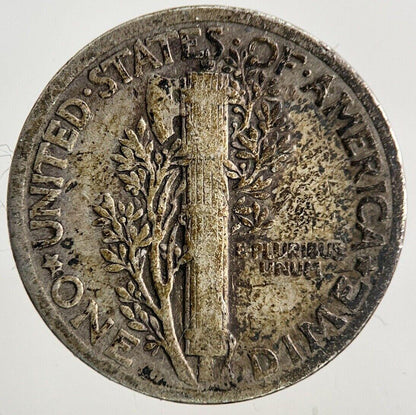 1936 US USA Mercury One Dime Silver Coin | Collectable Grade