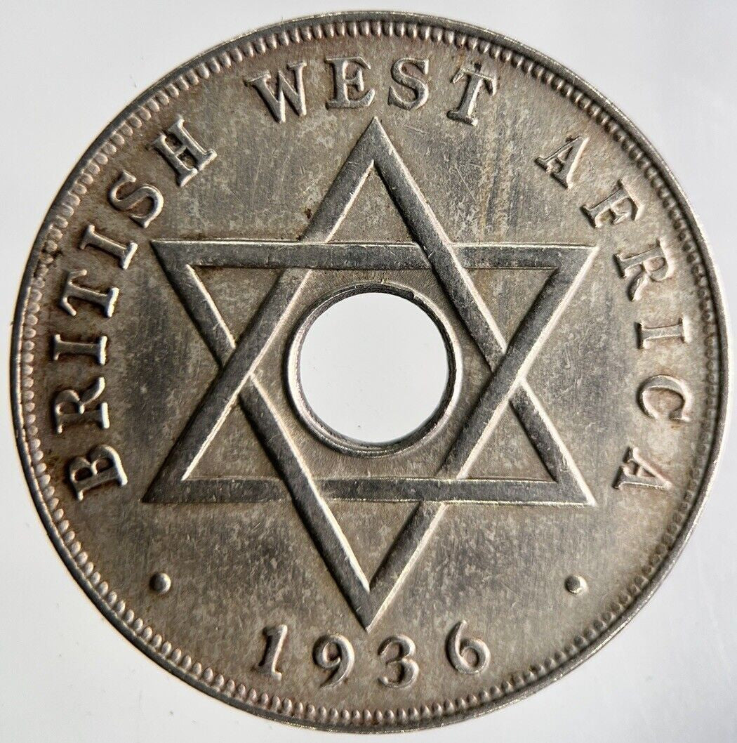 1936 West Africa One Penny Coin | Fine Collectable Grade