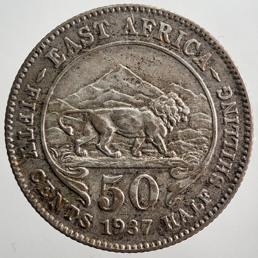1937 East Africa 50 Cents Coin | Very High Grade | a8009