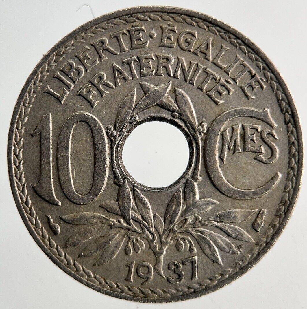 1937 France 10 Centimes Coin | Fine Collectable Grade