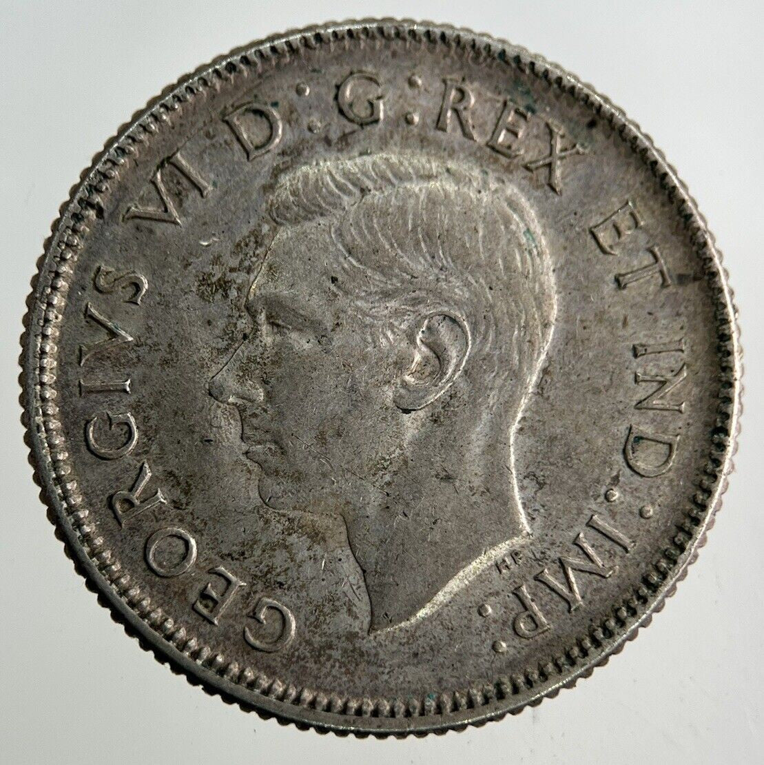 1937 Canada 25 Cents Silver Coin | Very High Grade