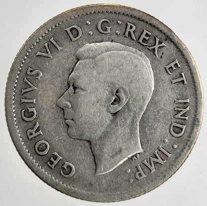 1937 Canada 25 Cents Silver Coin | Collectable Grade