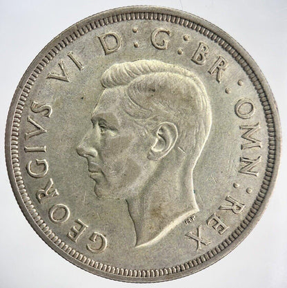 1937 George VI Crown Silver Coin | Fine Collectable Grade | a1984