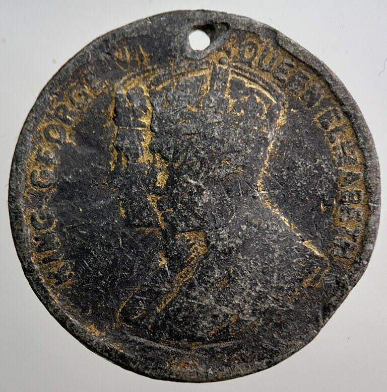 1937 George VI Coronation Medal | Fair Grade | a7189