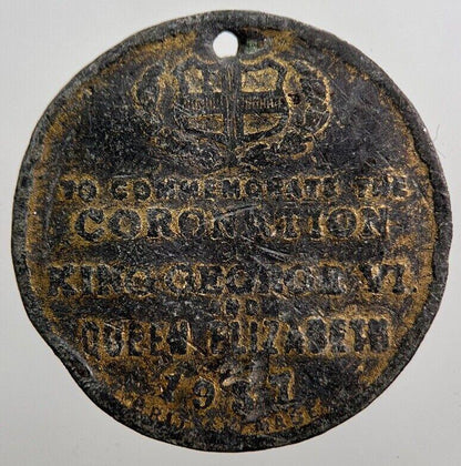 1937 George VI Coronation Medal | Fair Grade | a7189
