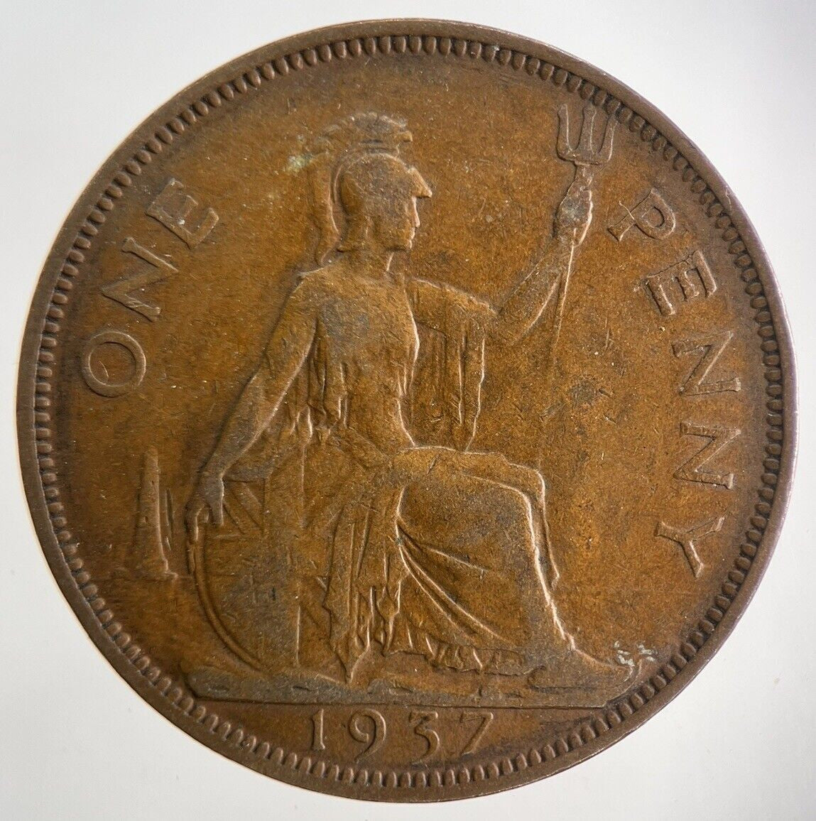 1937 George VI One Penny Coin | Fine Collectable Grade