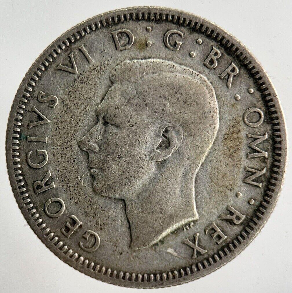 1937 George VI Shilling Silver Coin | Fine Collectable Grade