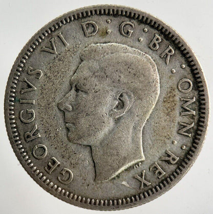 1937 George VI Shilling Silver Coin | Fine Collectable Grade