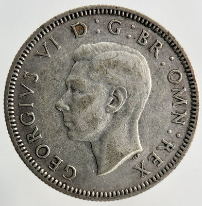 1937 George VI Shilling Silver Coin | Fine Collectable Grade