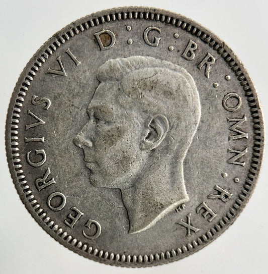 1937 George VI Shilling Silver Coin | Fine Collectable Grade
