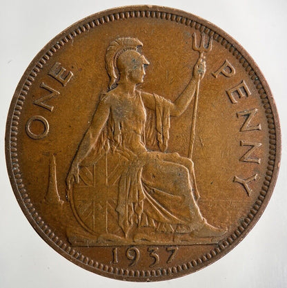 1937 George VI One Penny Coin | Fine Collectable Grade