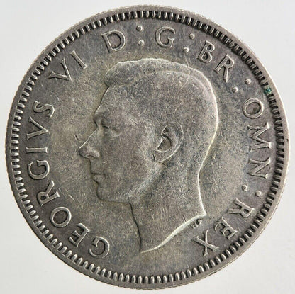 1937 George VI One Shilling Silver Coin | Fine Collectable Grade