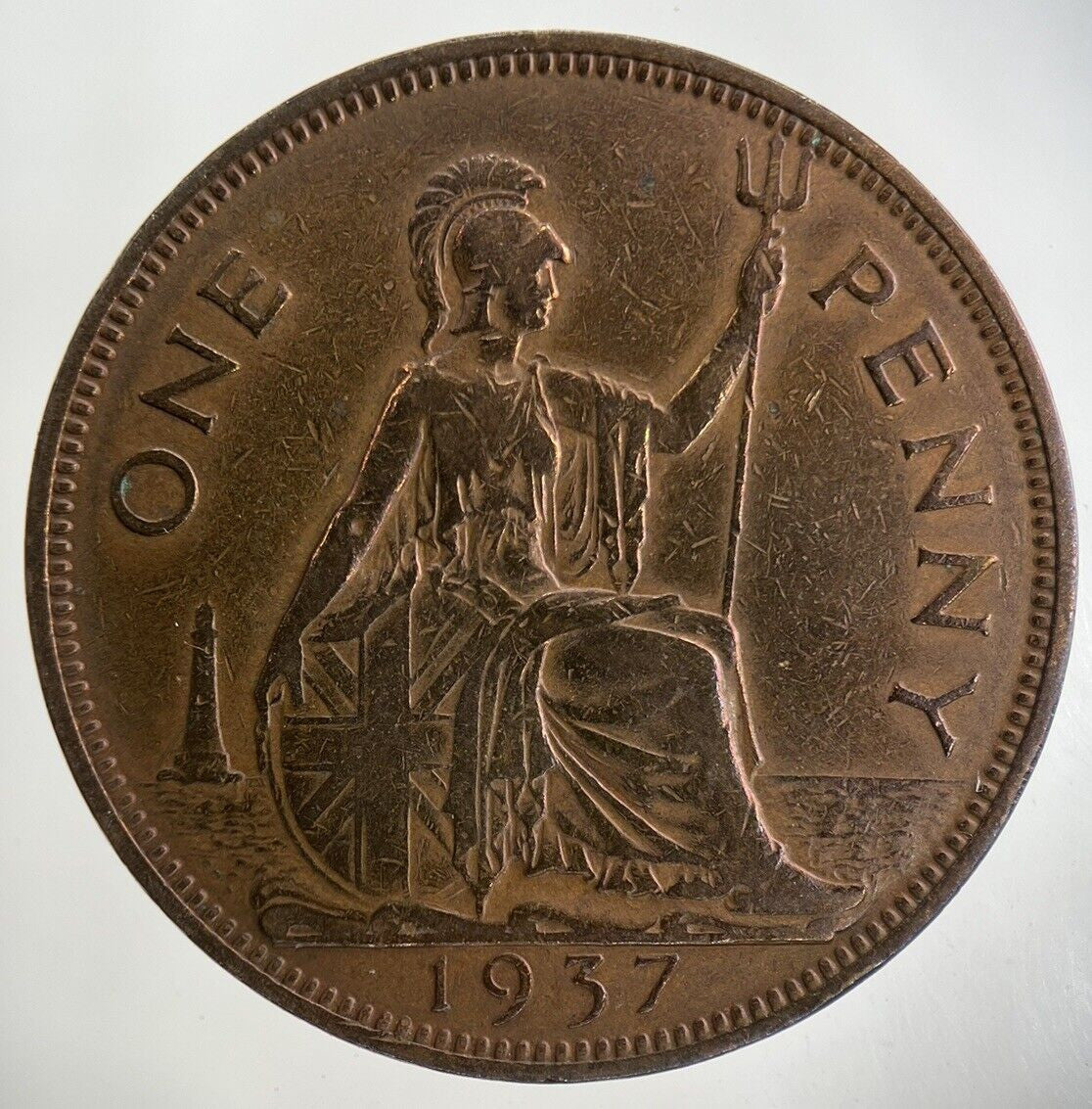 1937 George VI One Penny Coin | Fine Collectable Grade