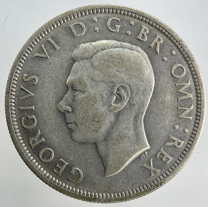 1937 George VI Half-Crown Silver Coin | Fine Collectable Grade