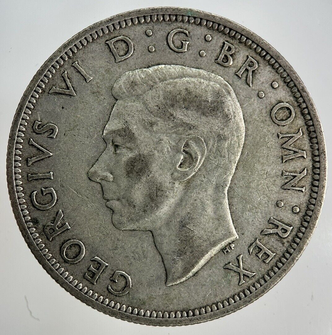 1937 George VI Half-Crown Silver Coin | Fine Collectable Grade
