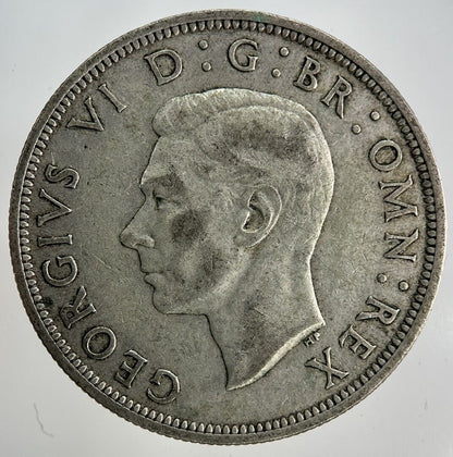 1937 George VI Half-Crown Silver Coin | Fine Collectable Grade
