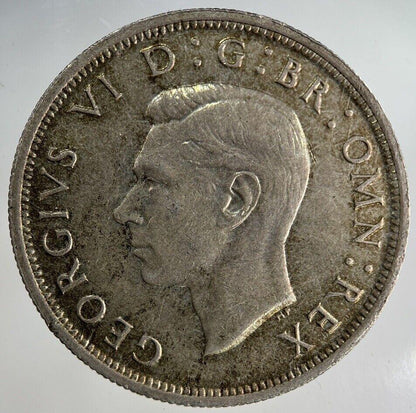 1937 George VI Half-Crown Silver Coin | Fine Collectable Grade