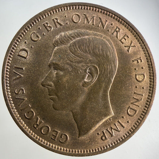 1937 George VI One Penny Coin | Very Fine Grade