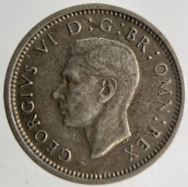 1937 George VI Threepence Silver Coin | Fine Collectable Grade