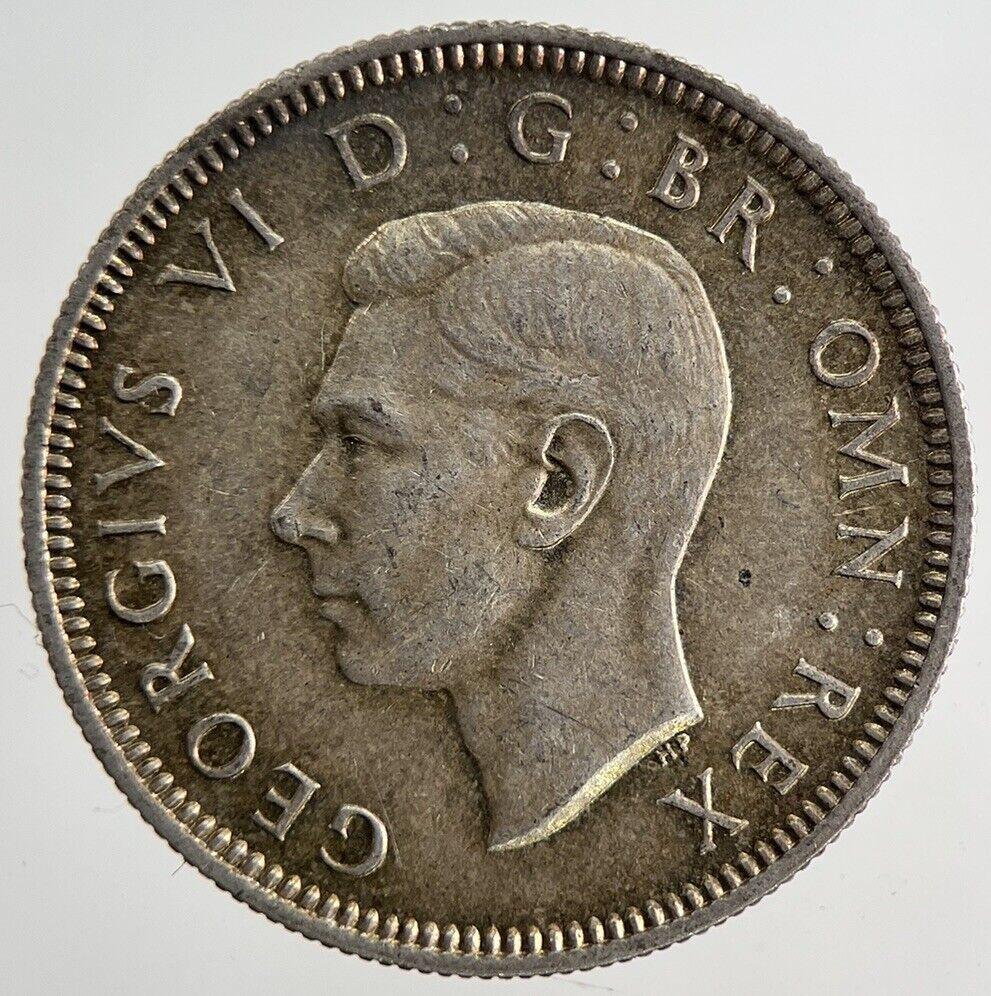 1937 George VI Shilling Silver Coin | Very High Grade